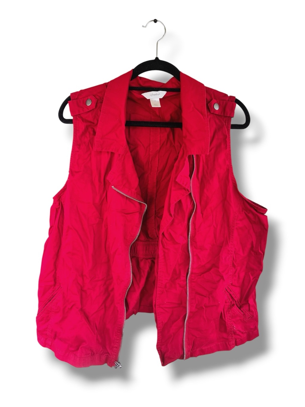 Red Utility Vest 🍒